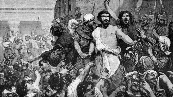 Francis and His Supporters Celebrate with Barabbas and Demand the Crucifixion of the Mystical Body of Christ