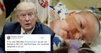 Trump Backs Fight to Save Baby Charlie Gard