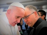 Besties Huddle: Pope and Fr. Spadaro