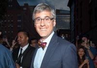 Mo Rocca, an openly gay TV reporter and comic, read from the Bible at Pope Francis&#039; Mass at Madison Square Garden in New York City on Friday.