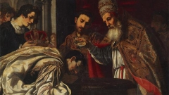 Saint Sylvester Baptizing Constantine