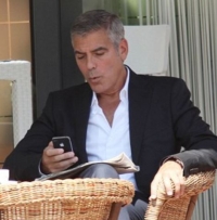 Hollywood liberal activist, George Clooney, donates to the SPLC on his Apple phone? 