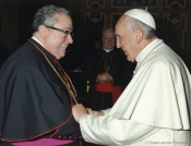 Bishop Olson &amp; Pope Francis
